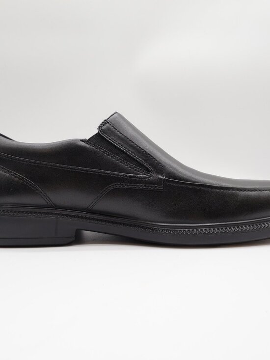 Hush Puppies Leverage Men\'s 12W Black Leather Waterproof Slip-On Shoes main image 11